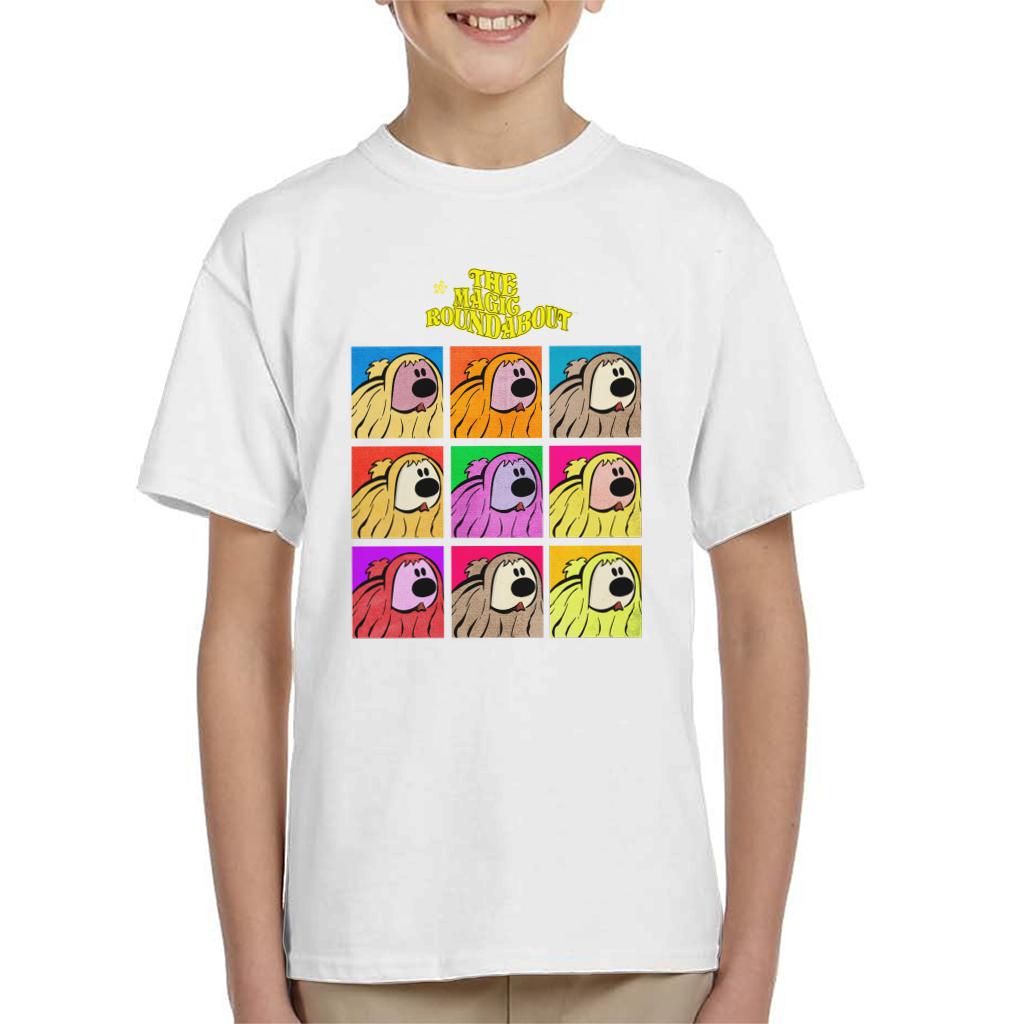 The Magic Roundabout Dougal Pop Art Kid's T-Shirt product image 4