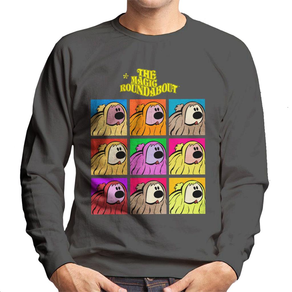 The Magic Roundabout Dougal Pop Art Men's Sweatshirt product image 1