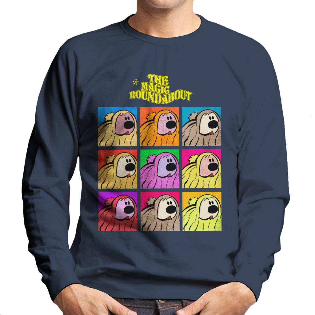 The Magic Roundabout Dougal Pop Art Men's Sweatshirt product image 6
