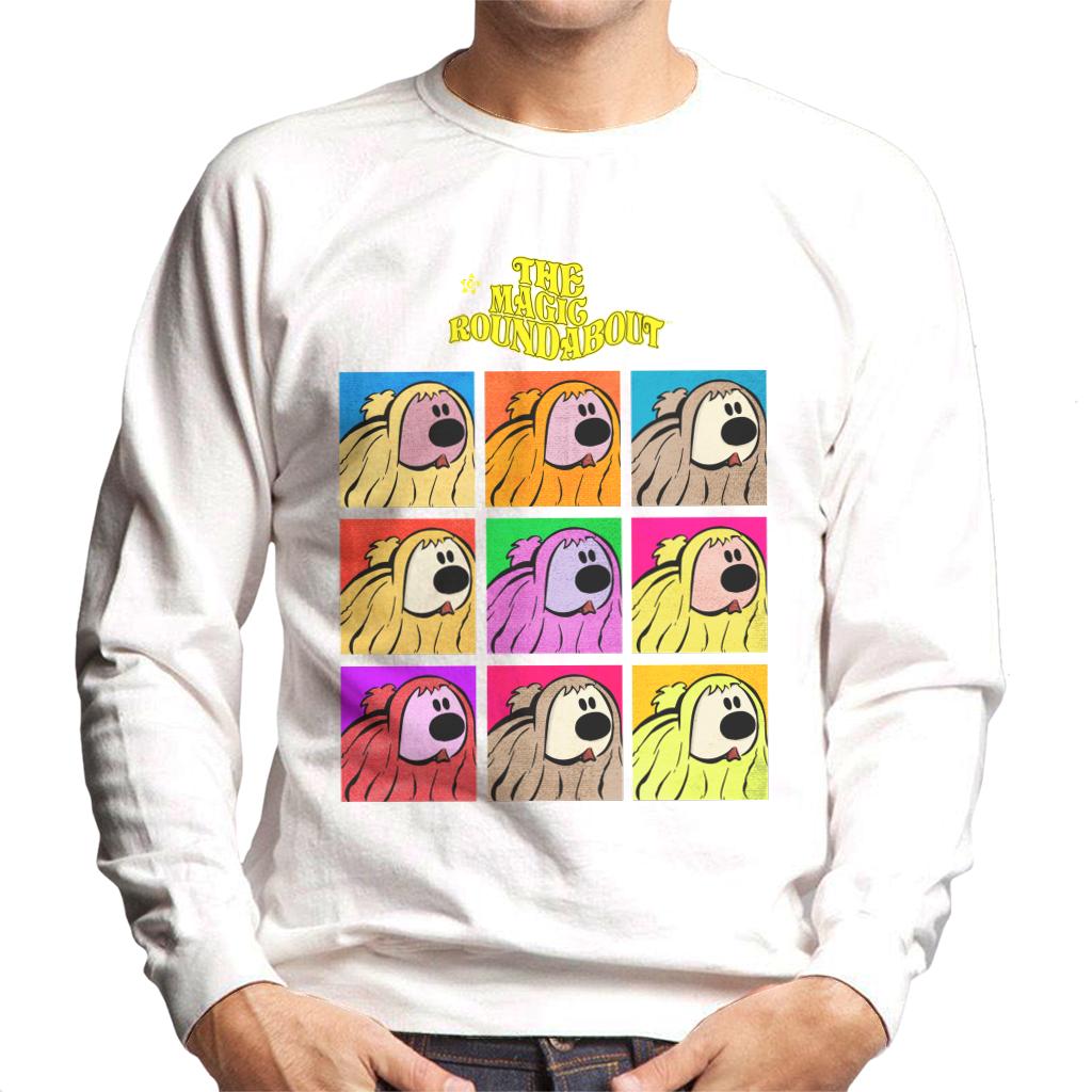 The Magic Roundabout Dougal Pop Art Men's Sweatshirt product image 4