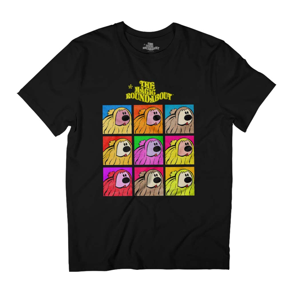 The Magic Roundabout Dougal Pop Art Men's T-Shirt product image 1