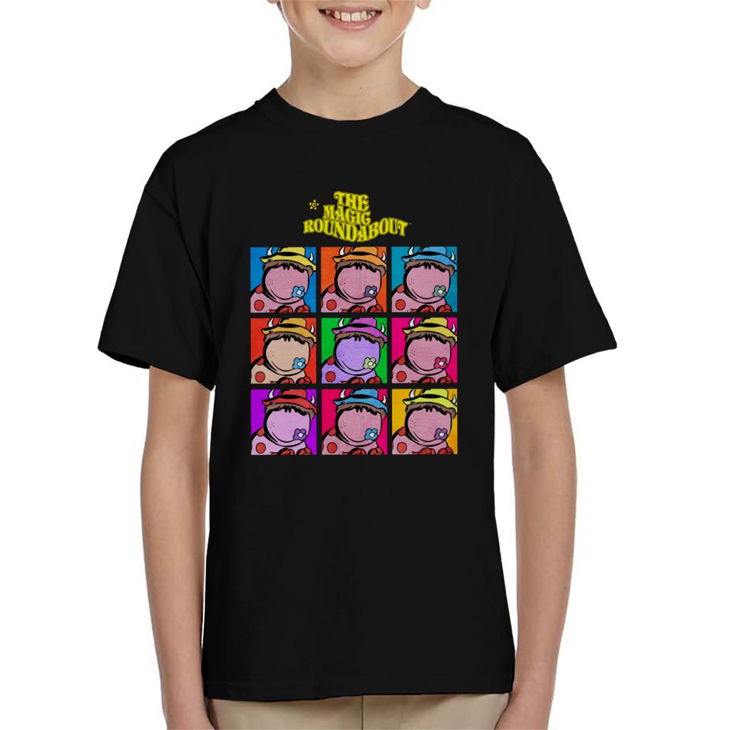 The Magic Roundabout Ermintrude Pop Art Kid's T-Shirt product image 1