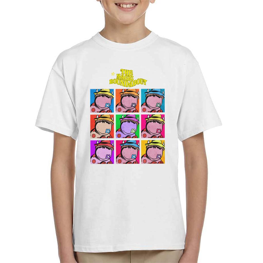 The Magic Roundabout Ermintrude Pop Art Kid's T-Shirt product image 4