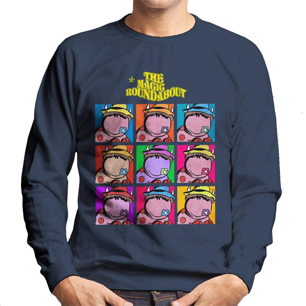 The Magic Roundabout Ermintrude Pop Art Men's Sweatshirt product image 6