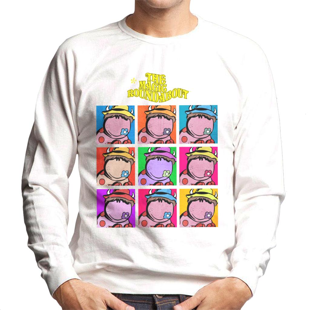 The Magic Roundabout Ermintrude Pop Art Men's Sweatshirt product image 4