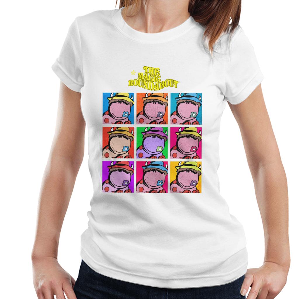 The Magic Roundabout Ermintrude Pop Art Women's T-Shirt product image 4