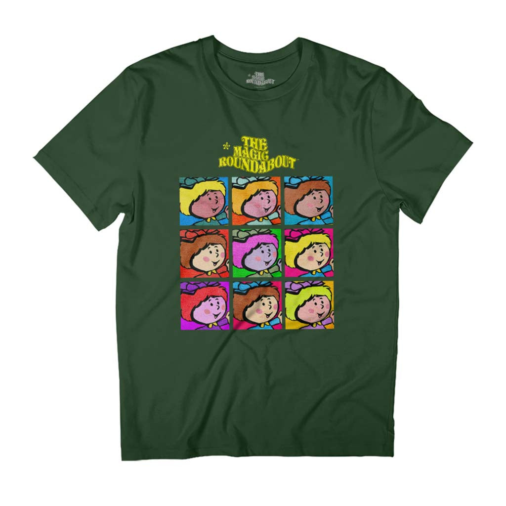 The Magic Roundabout Florence Pop Art Men's T-Shirt product image 1