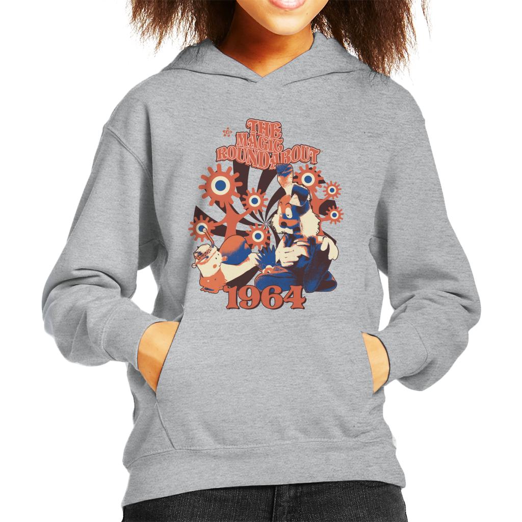 The Magic Roundabout Retro Brian & Dylan Kid's Hooded product image 1