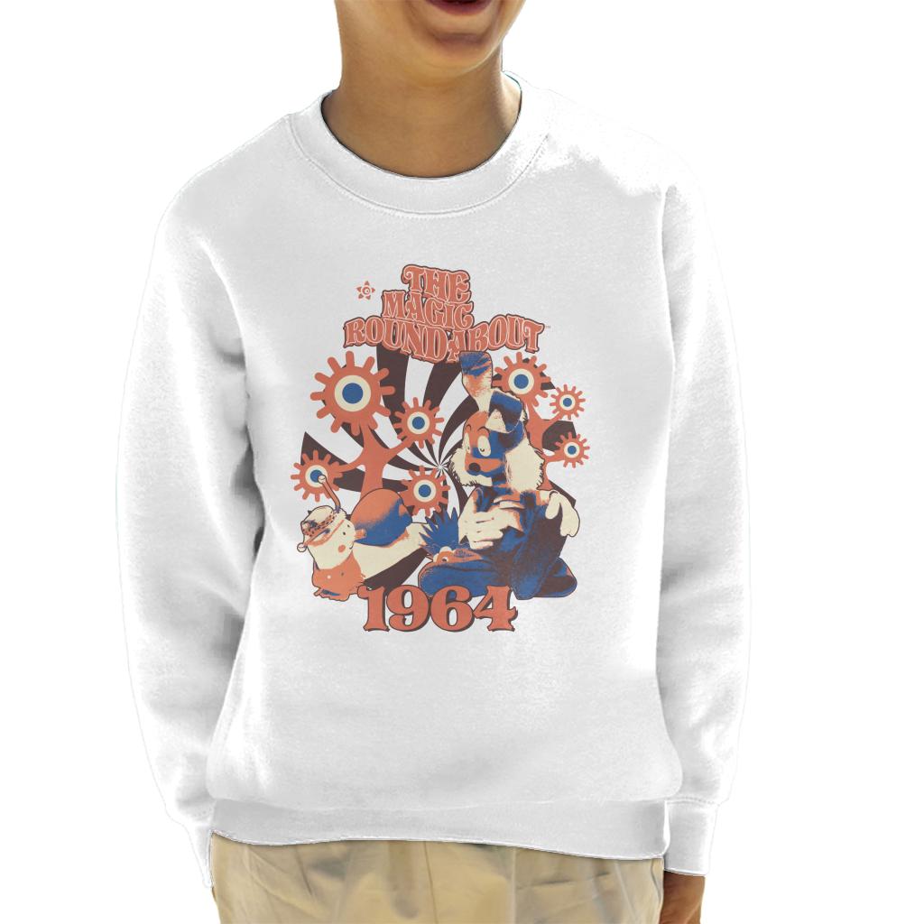 The Magic Roundabout Retro Brian & Dylan Kid's Sweatshirt product image 4