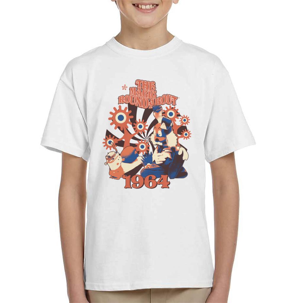 The Magic Roundabout Retro Brian & Dylan Kid's T-Shirt product image 4