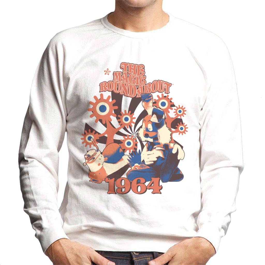 The Magic Roundabout Retro Brian & Dylan Men's Sweatshirt product image 4