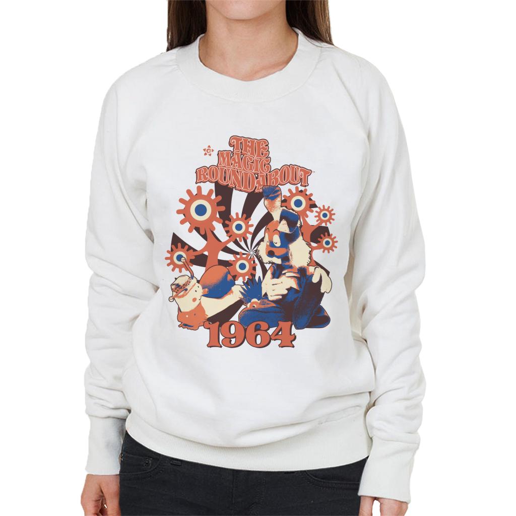 The Magic Roundabout Retro Brian & Dylan Women's Sweatshirt product image 4