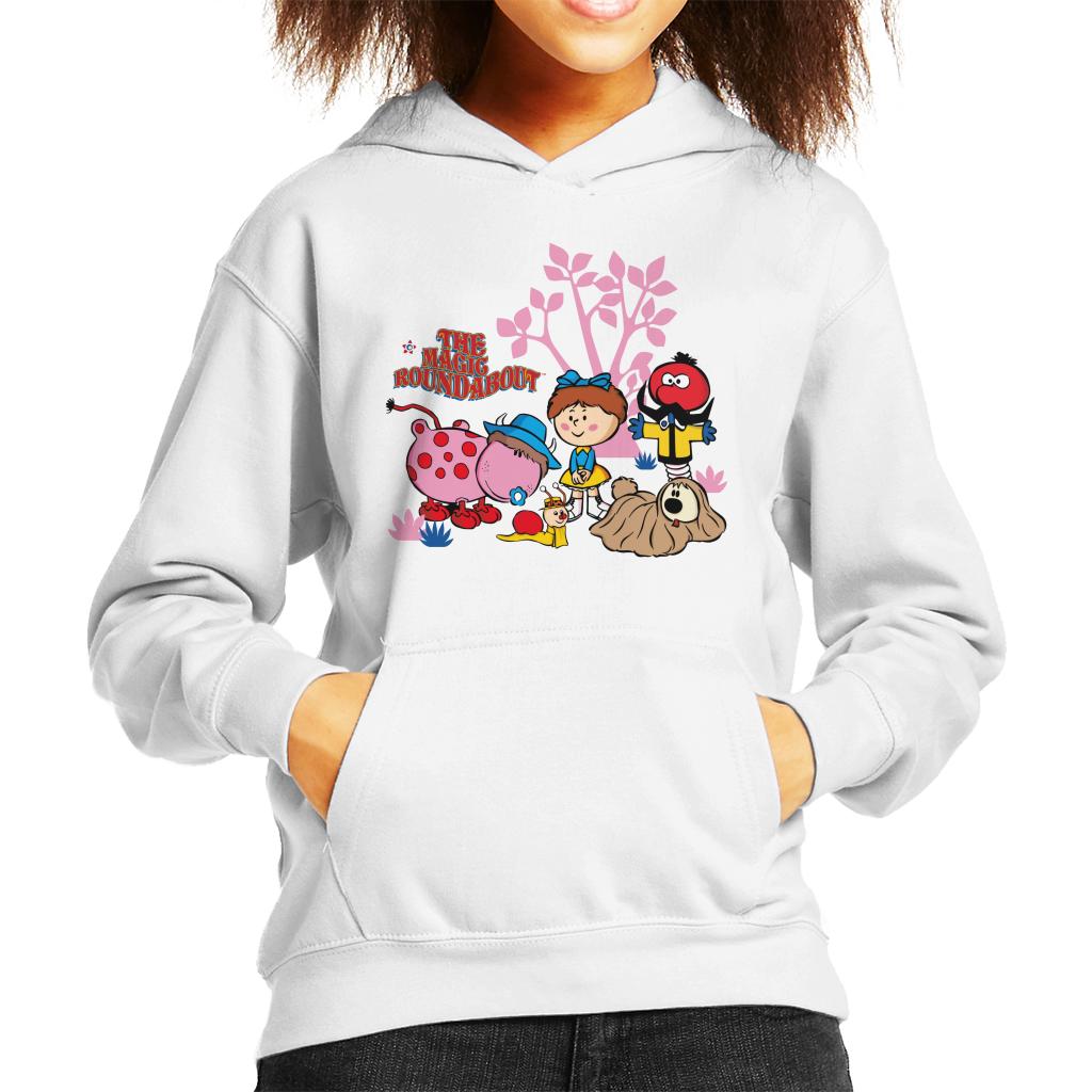 The Magic Roundabout Retro Cartoon Style Kid's Hooded product image 4