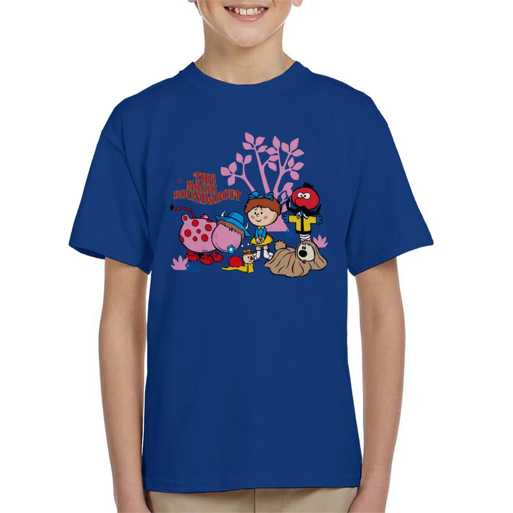 The Magic Roundabout Retro Cartoon Style Kid's T-Shirt product image 4