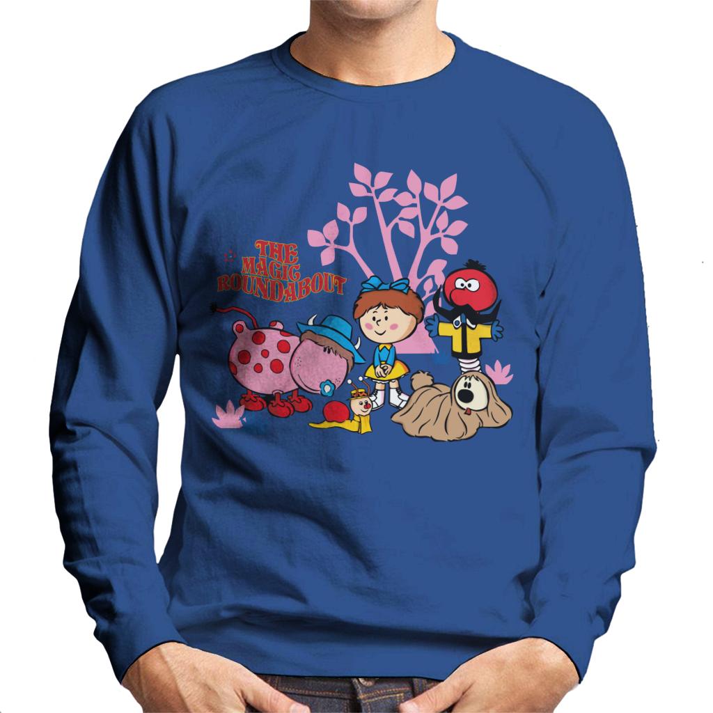 The Magic Roundabout Retro Cartoon Style Men's Sweatshirt product image 4