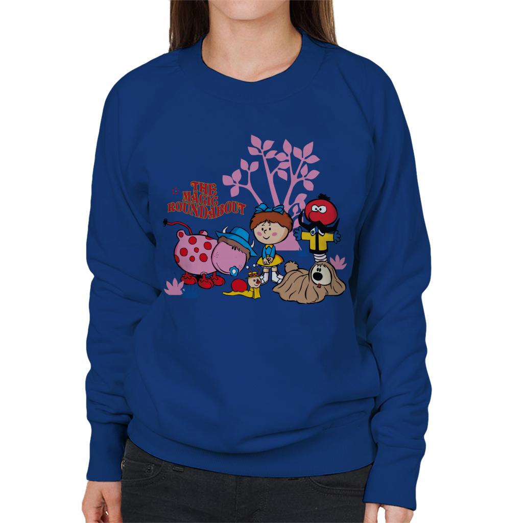 The Magic Roundabout Retro Cartoon Style Women's Sweatshirt product image 4