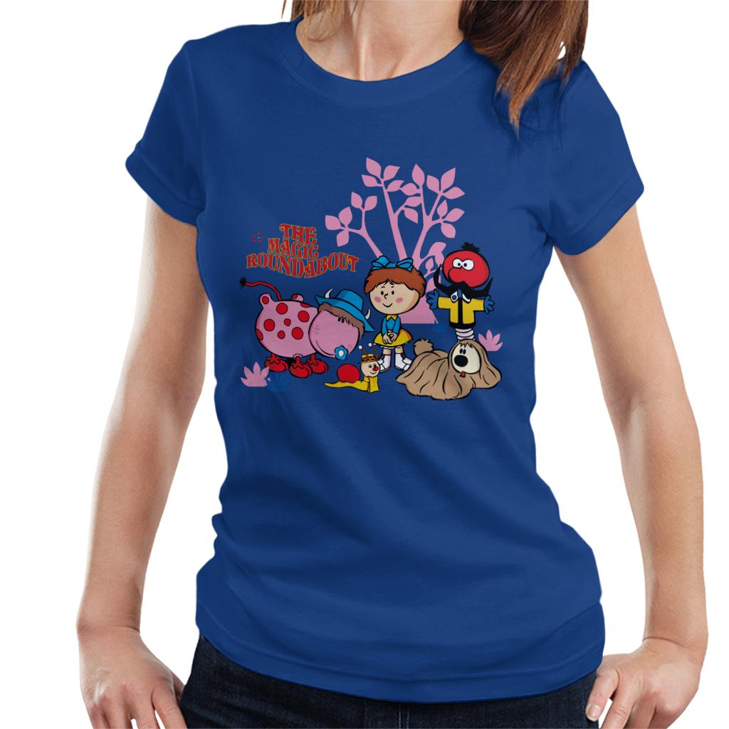 The Magic Roundabout Retro Cartoon Style Women's T-Shirt product image 4