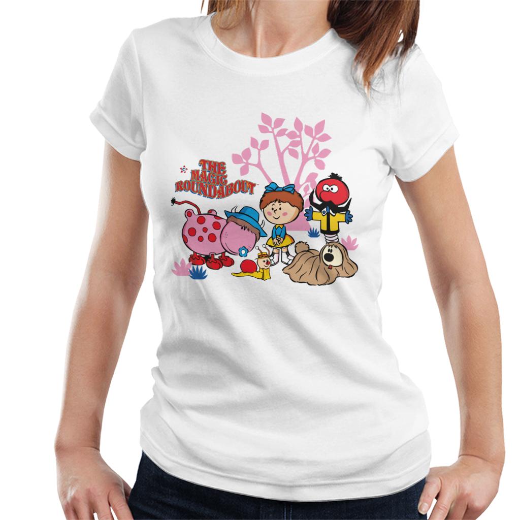 The Magic Roundabout Retro Cartoon Style Women's T-Shirt product image 1