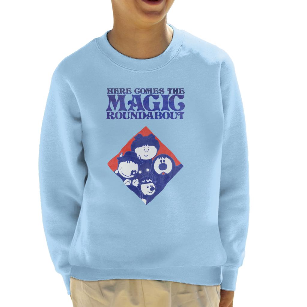 The Magic Roundabout Retro Blue Tone Diamond Kid's product image 4
