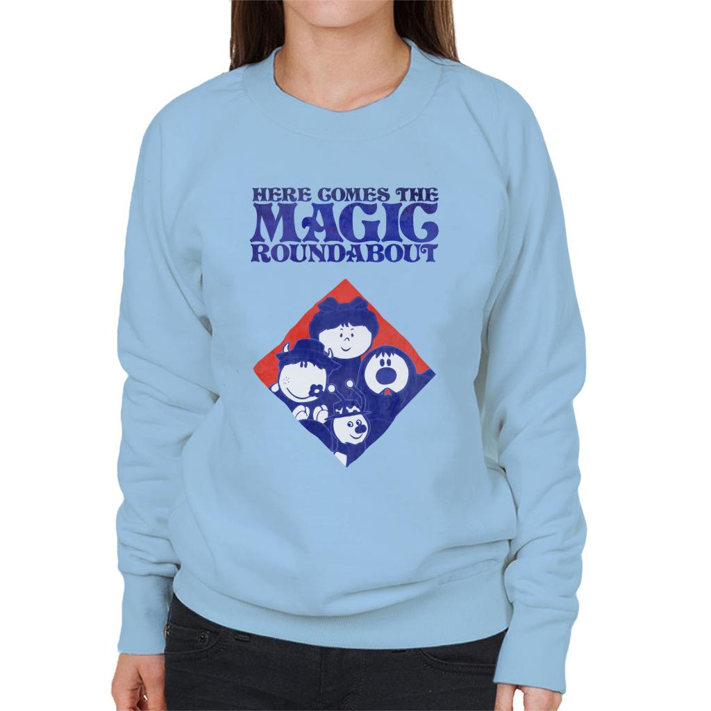 The Magic Roundabout Retro Blue Tone Diamond Women's product image 6