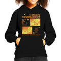The Magic Roundabout Retro Show Poster Kid's Hooded Sweatshirt