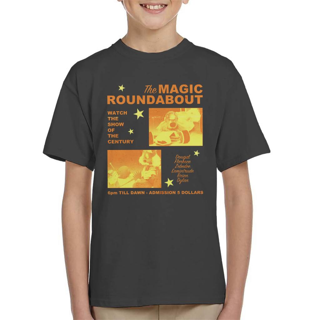 The Magic Roundabout Retro Show Poster Kid's T-Shirt
