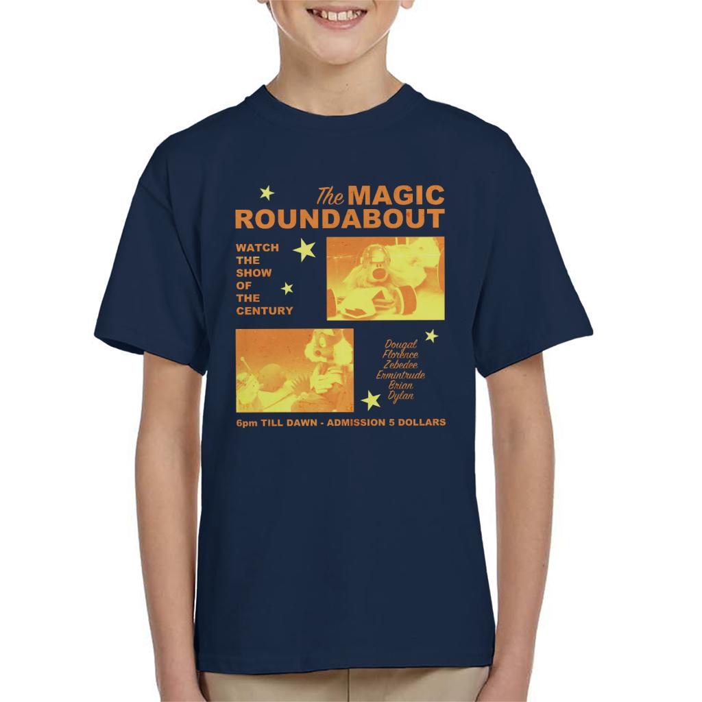 The Magic Roundabout Retro Show Poster Kid's T-Shirt