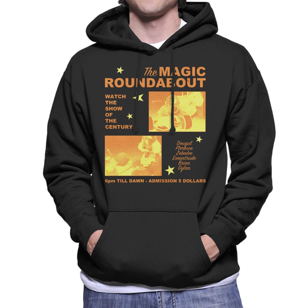 The Magic Roundabout Retro Show Poster Men's Hooded Sweatshirt
