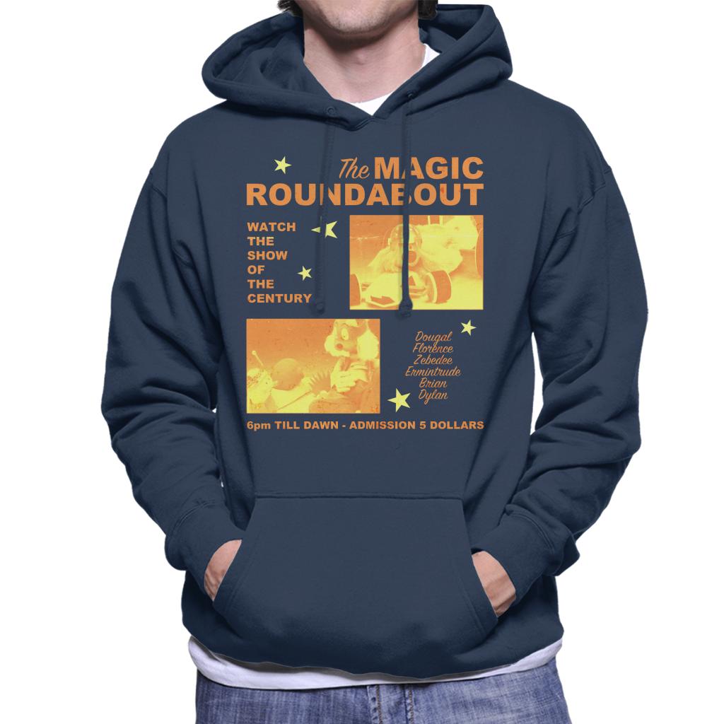 The Magic Roundabout Retro Show Poster Men's Hooded Sweatshirt