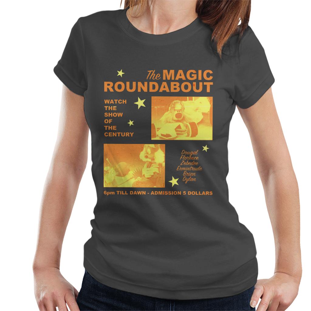 The Magic Roundabout Retro Show Poster Women's T-Shirt