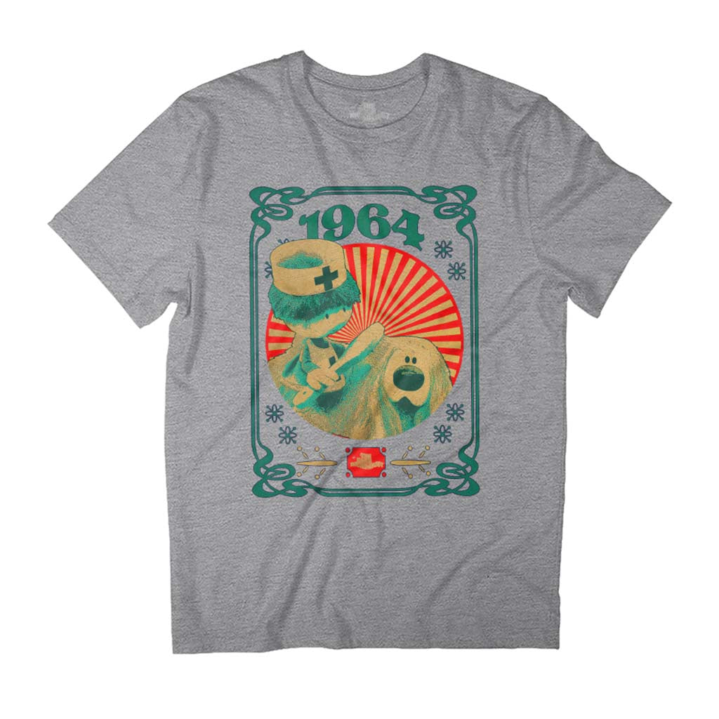 The Magic Roundabout Retro Brush Dougal Men's T-Shirt product image 1