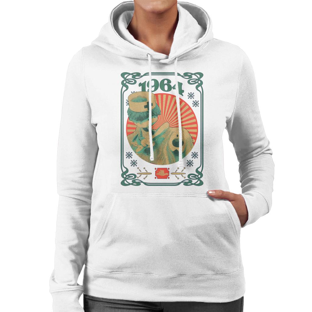 The Magic Roundabout Retro Brush Dougal Women's Hooded product image 4