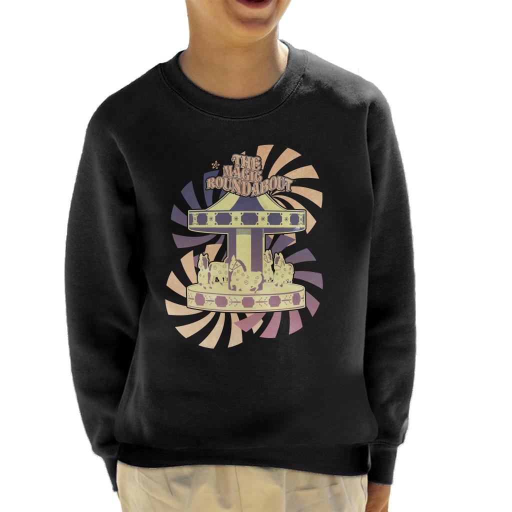 The Magic Roundabout Retro Carousel Kid's Sweatshirt product image 1
