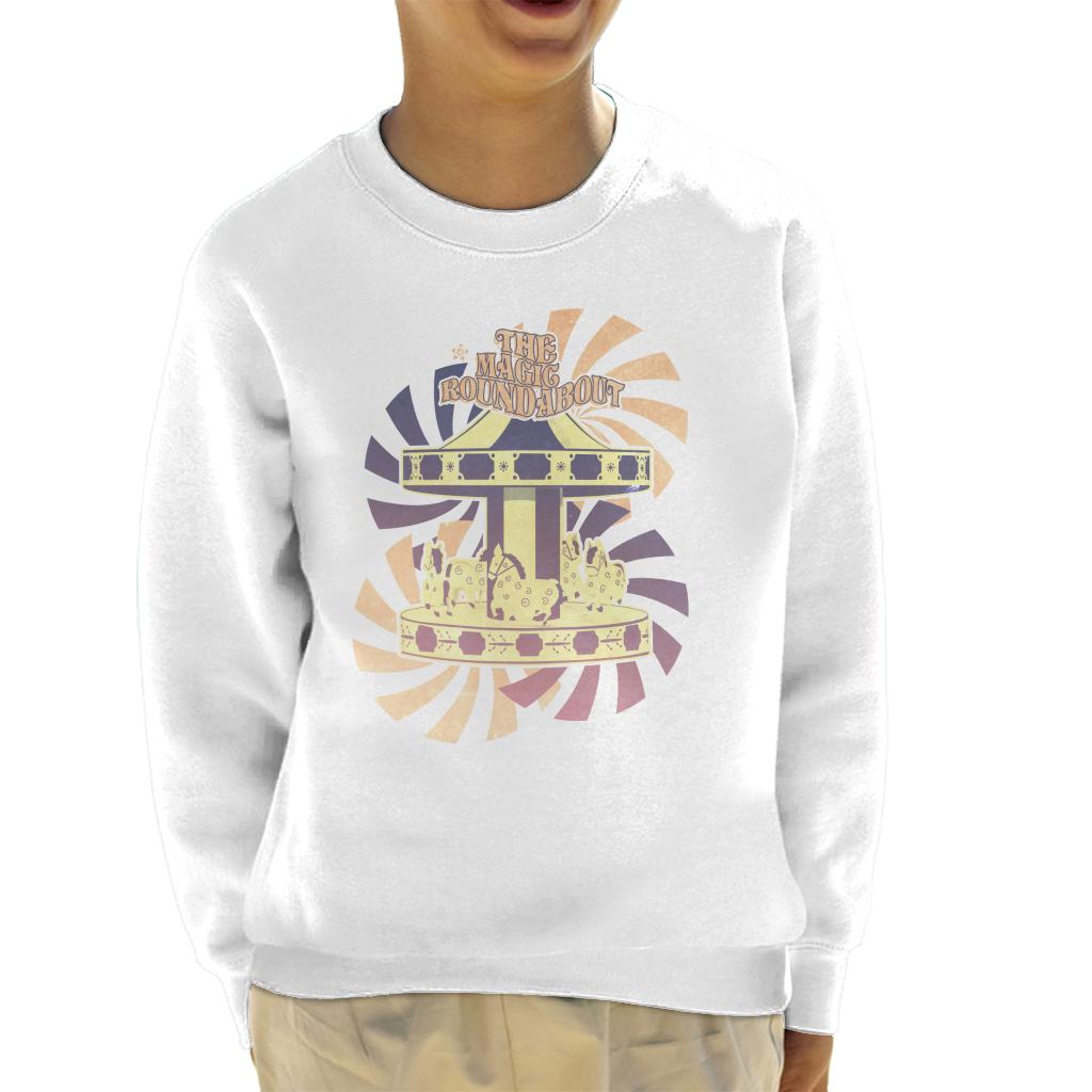 The Magic Roundabout Retro Carousel Kid's Sweatshirt product image 6
