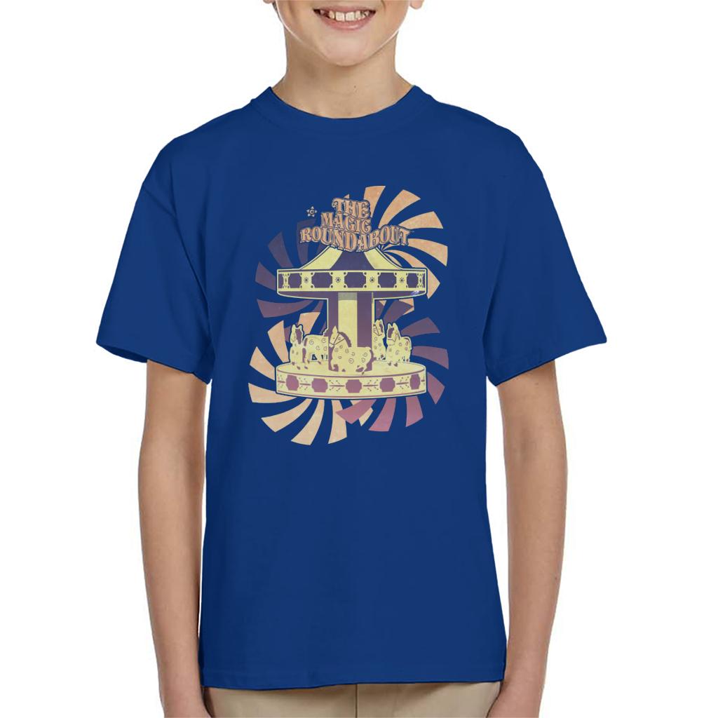 The Magic Roundabout Retro Carousel Kid's T-Shirt product image 6