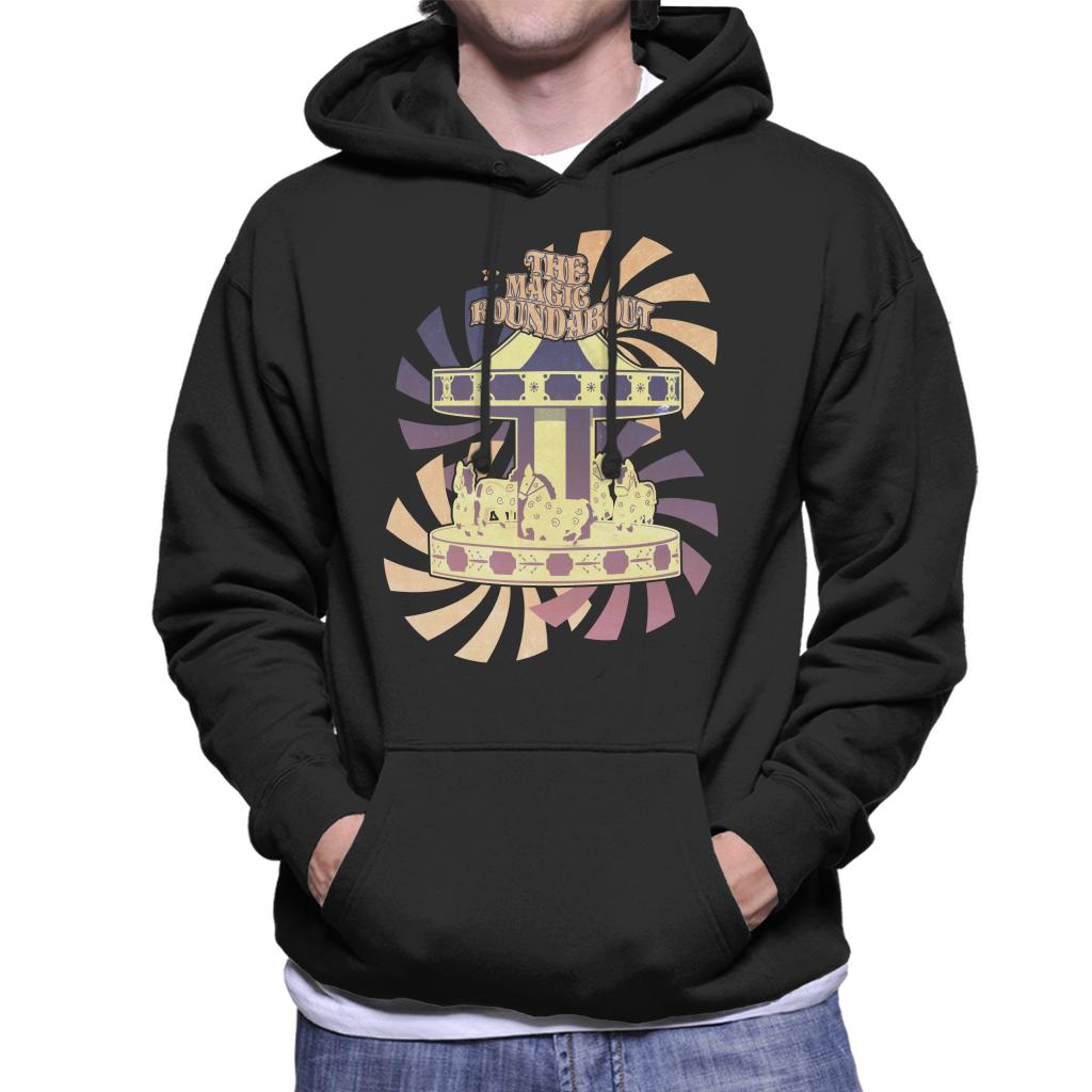 The Magic Roundabout Retro Carousel Men's Hooded Sweatshirt product image 1