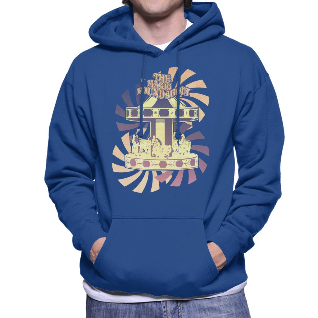 The Magic Roundabout Retro Carousel Men's Hooded Sweatshirt product image 6
