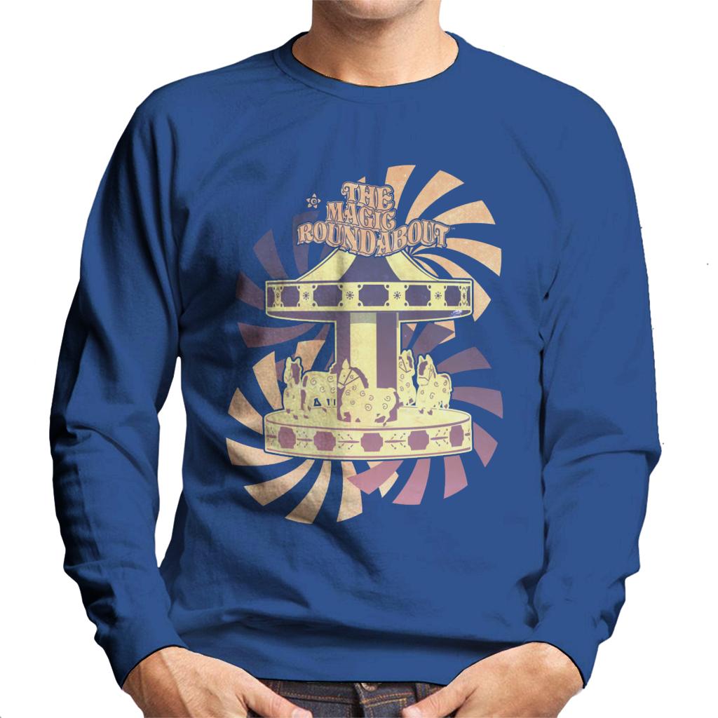 The Magic Roundabout Retro Carousel Men's Sweatshirt product image 6