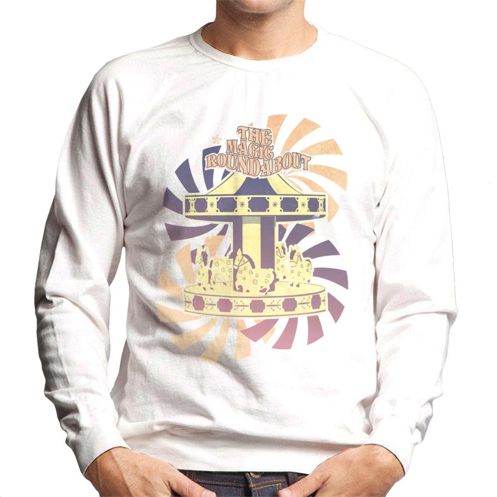 The Magic Roundabout Retro Carousel Men's Sweatshirt product image 4