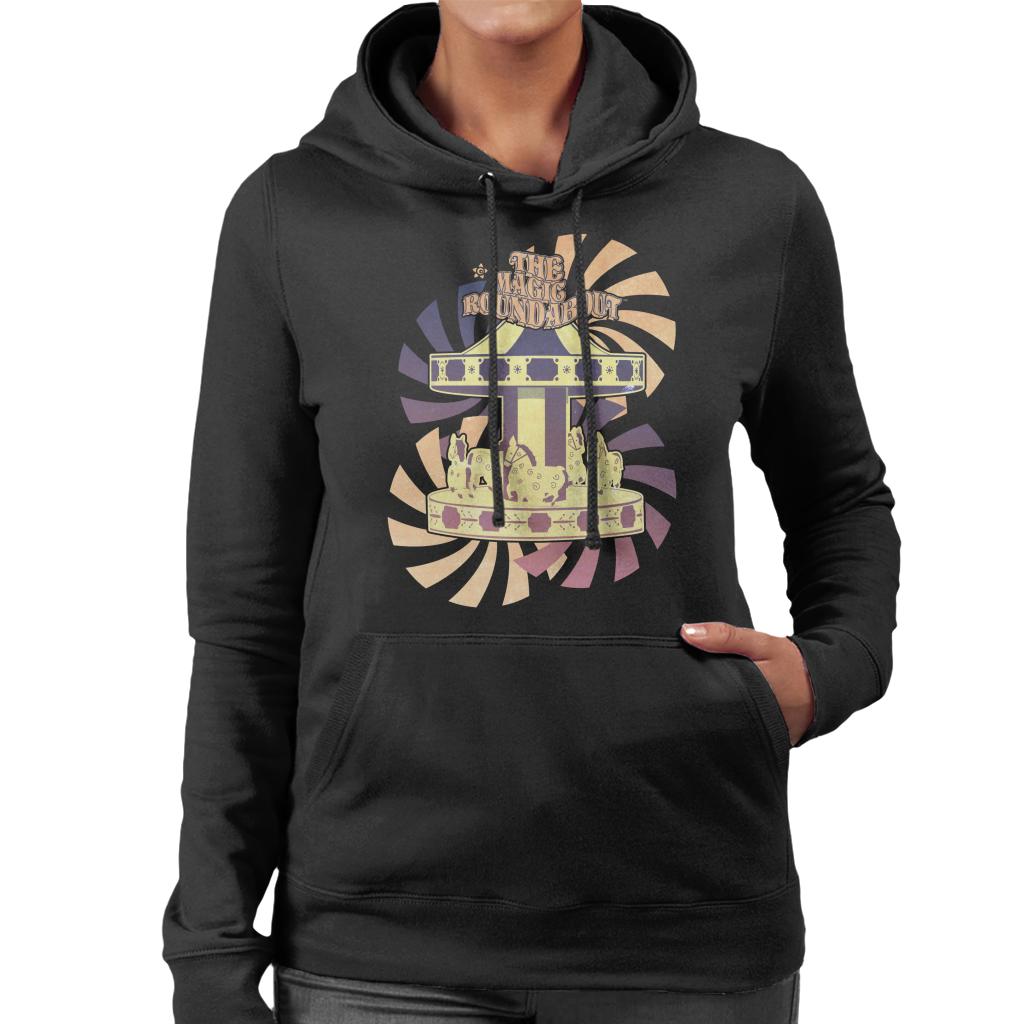 The Magic Roundabout Retro Carousel Women's Hooded product image 1