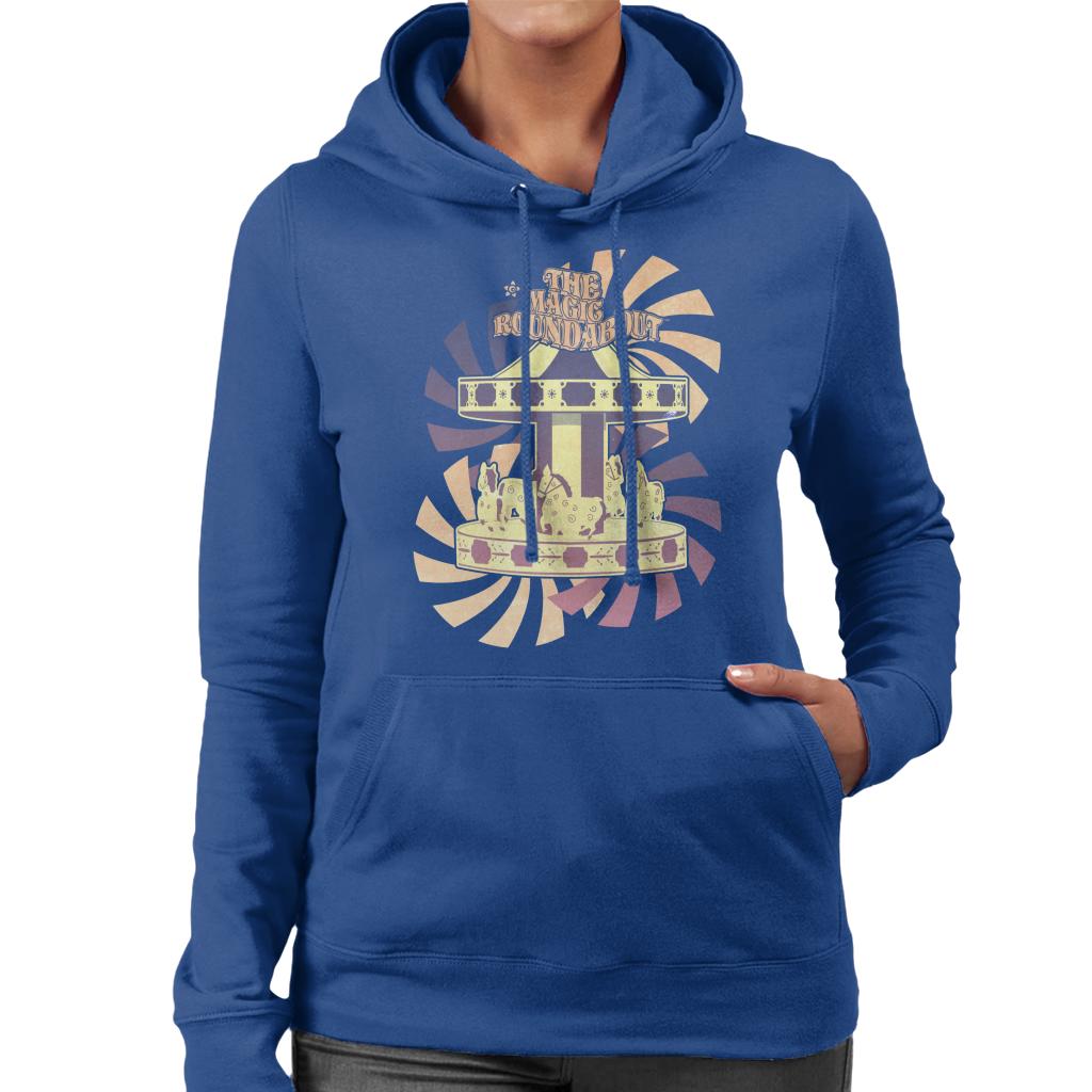 The Magic Roundabout Retro Carousel Women's Hooded product image 6