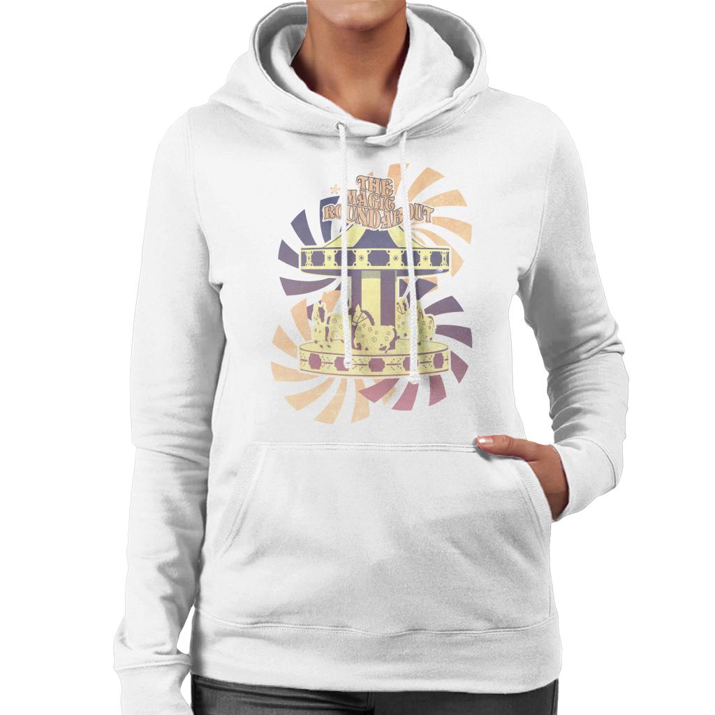 The Magic Roundabout Retro Carousel Women's Hooded product image 4