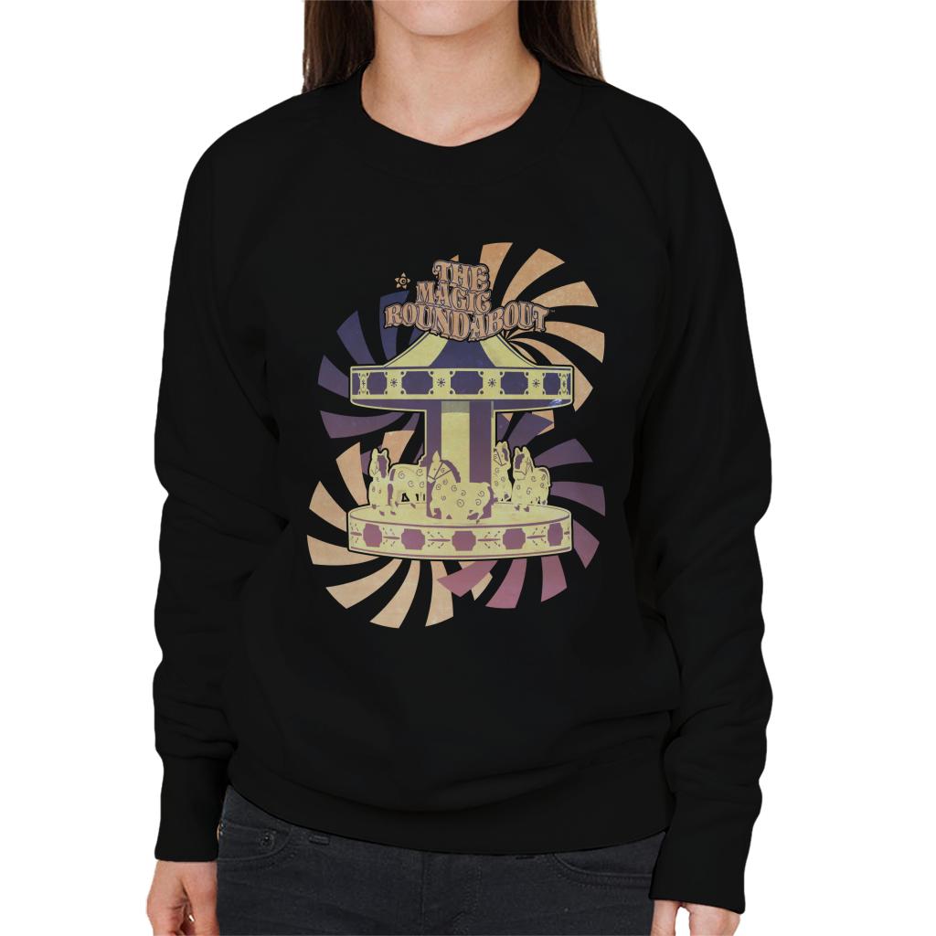 The Magic Roundabout Retro Carousel Women's Sweatshirt product image 1