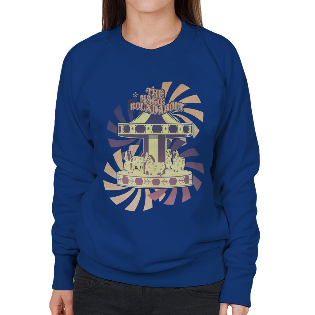 The Magic Roundabout Retro Carousel Women's Sweatshirt product image 6
