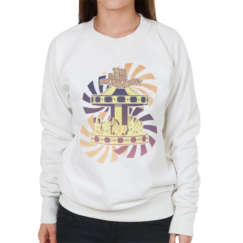 The Magic Roundabout Retro Carousel Women's Sweatshirt product image 4