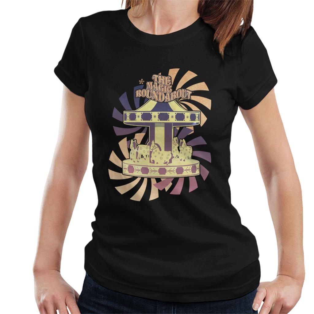 The Magic Roundabout Retro Carousel Women's T-Shirt product image 1
