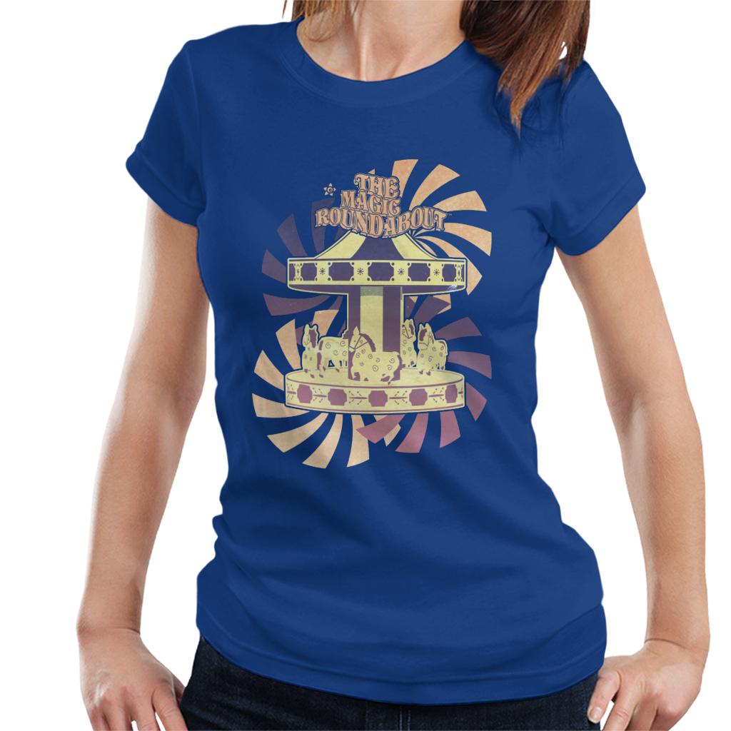 The Magic Roundabout Retro Carousel Women's T-Shirt product image 6