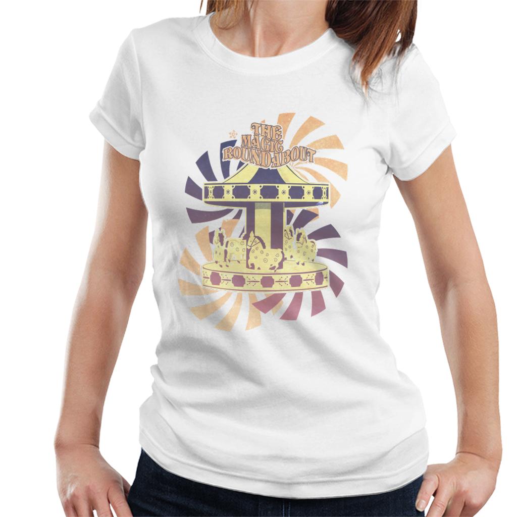 The Magic Roundabout Retro Carousel Women's T-Shirt product image 4