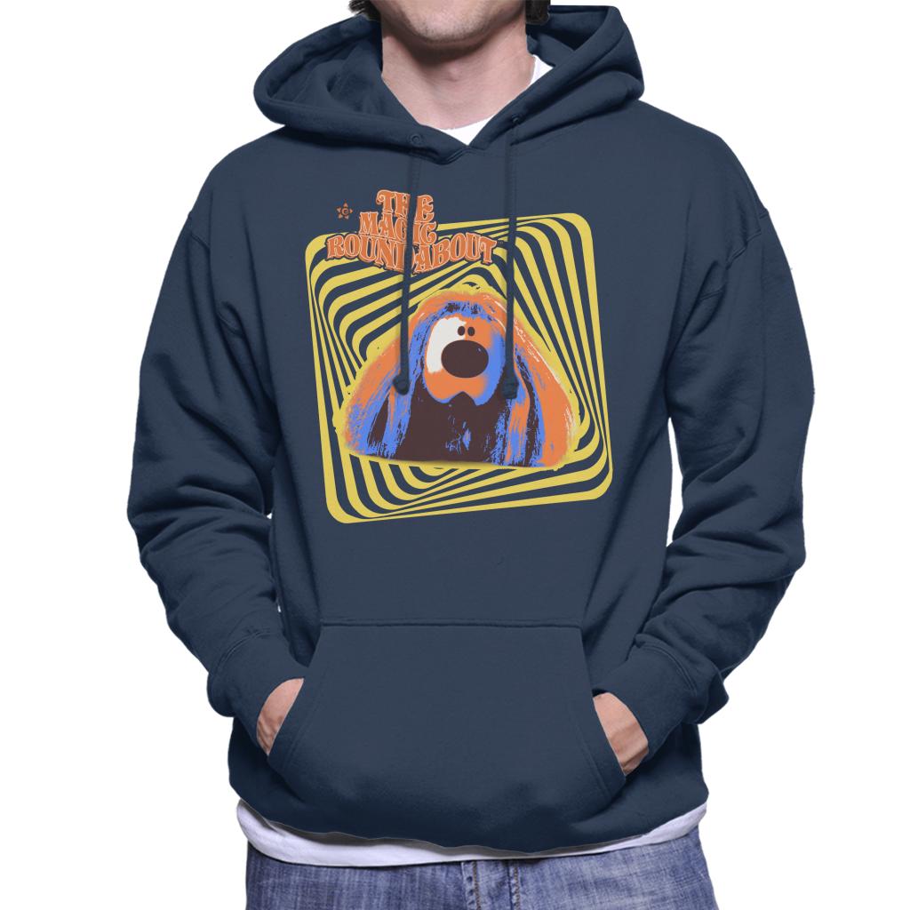 The Magic Roundabout Retro Psychedelic Dougal Men's Hooded product image 6