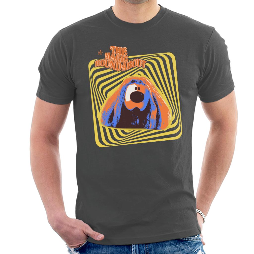 The Magic Roundabout Retro Psychedelic Dougal Men's T-Shirt product image 4